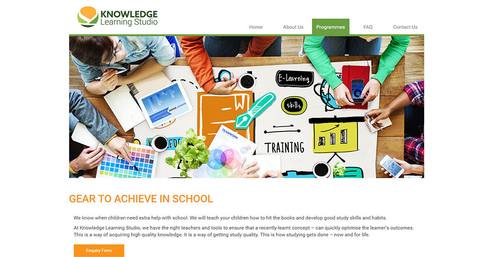 Knowledge Learning Studio Website